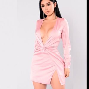 Fashion Nova silk sugar free dress